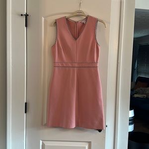 Diane von Furstenberg pink cocktail dress